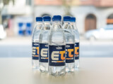 Vattenflaska med egen ettikettdesign för Easytryck