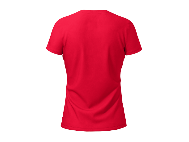 Dam Långärmad T-shirt V-ringad med Fjärilstryck i Bomull main image 0