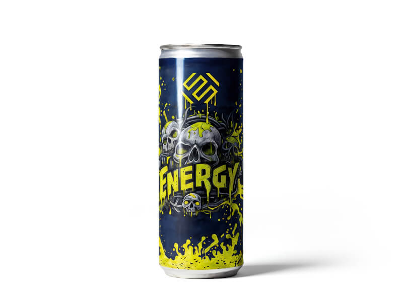 Energidryck med egen profilering