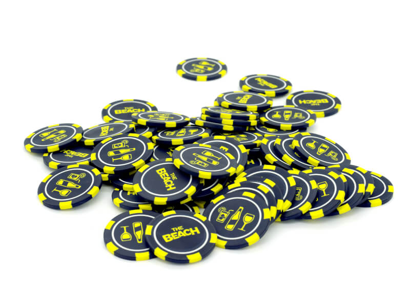 Pokermarker med tryck